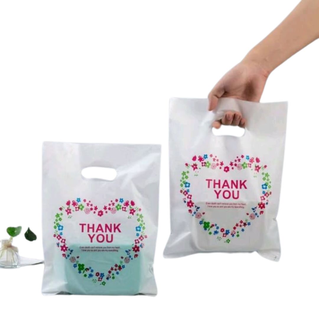 BUSTA PLASTICA THANK YOU GRANDE 20x30cm