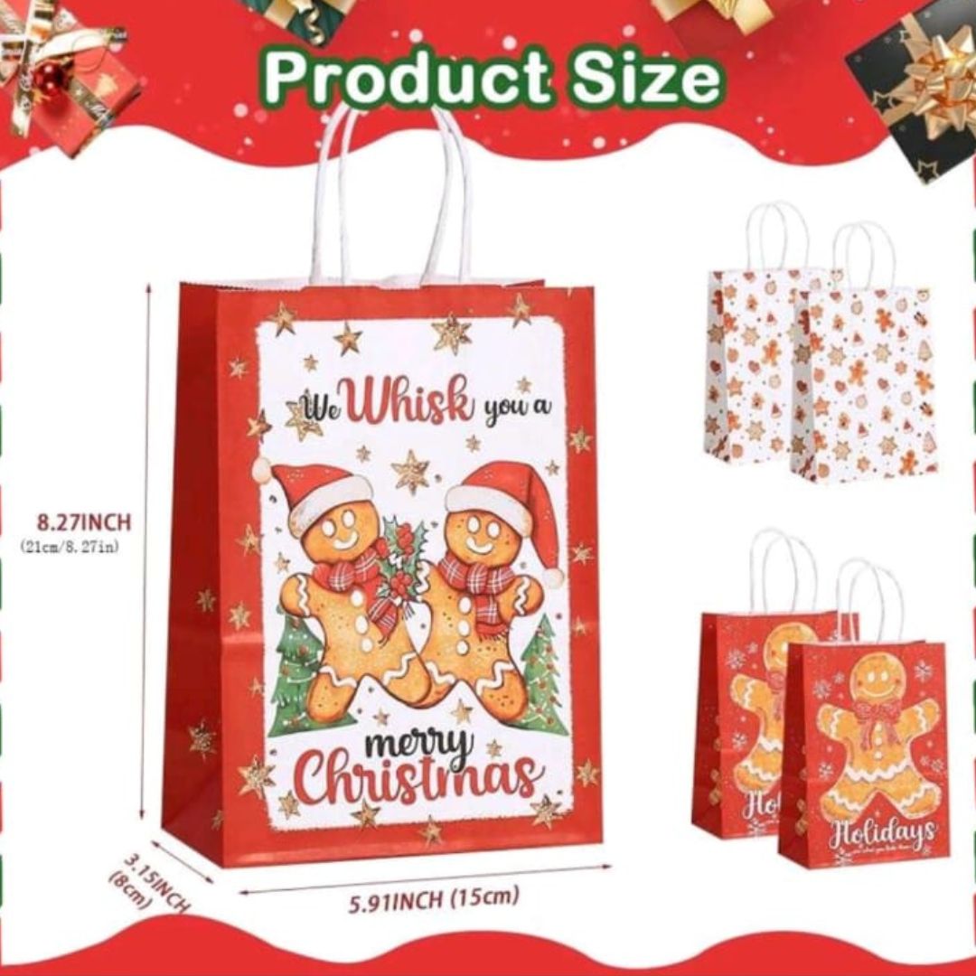 BUSTA CARTA BISCOTTO PAN DI ZENZERO