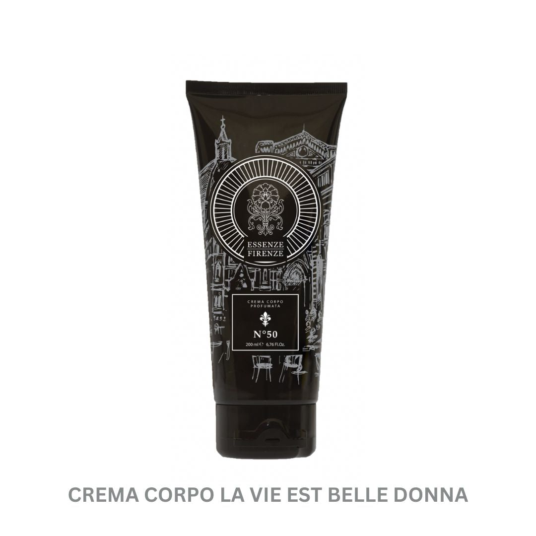 Crema Corpo N°50 Ispirata a La vie est belle donna