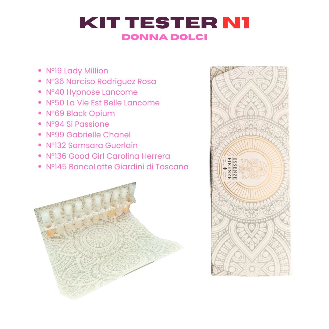 KIT TESTER N1 - DONNA DOLCI
