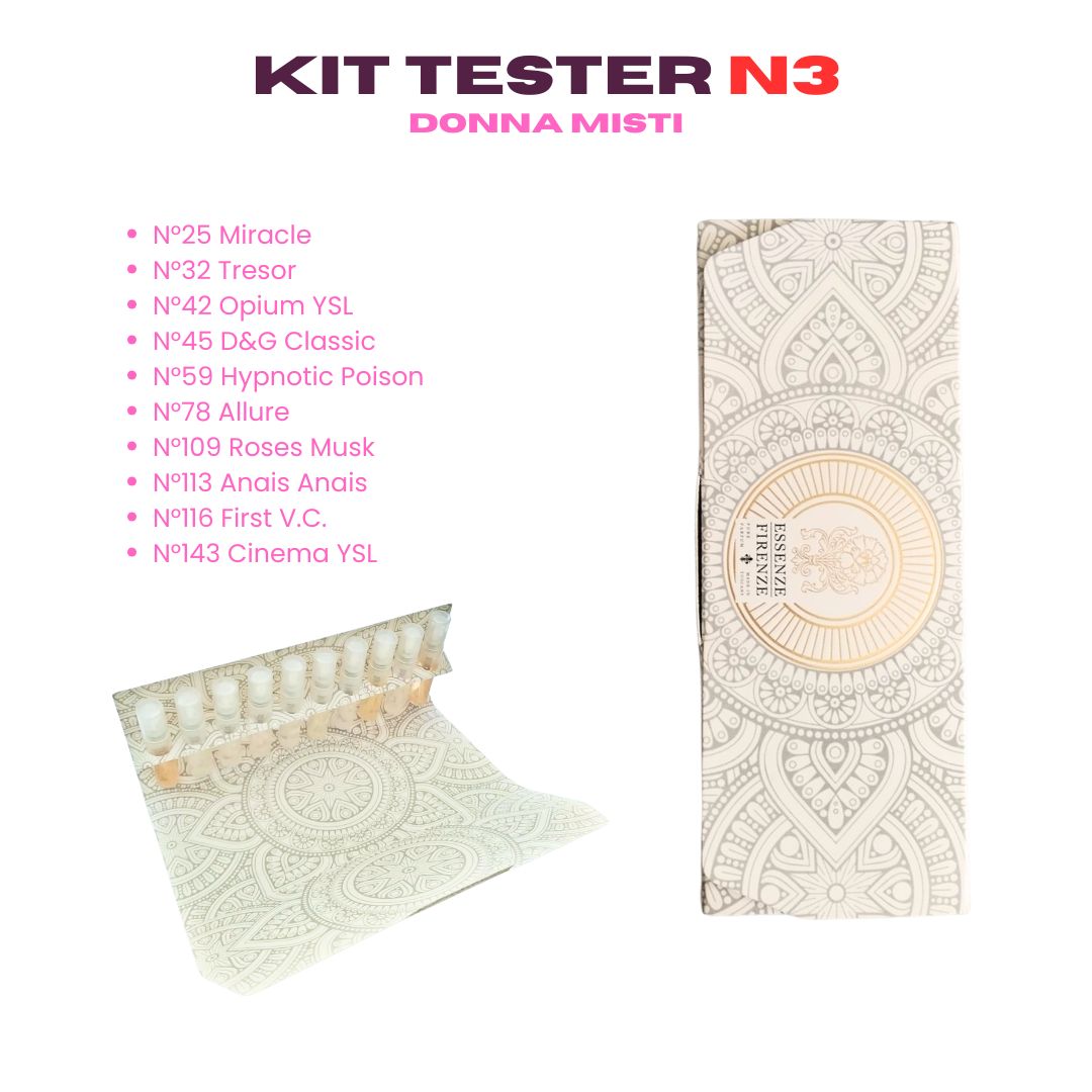KIT TESTER N3 - DONNA MISTI