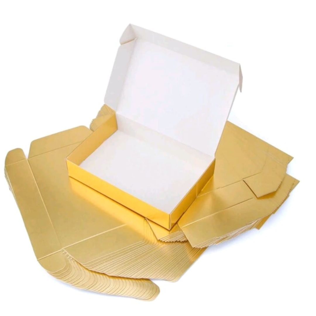 SCATOLA REGALO ORO 15X10X6