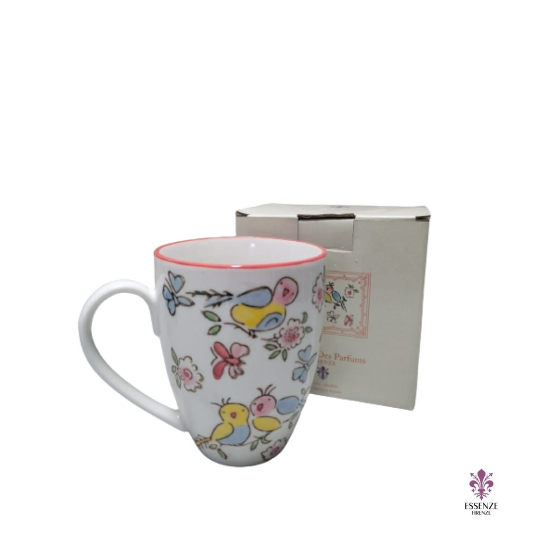 TAZZA IN CERAMICA DIPINTA A MANO