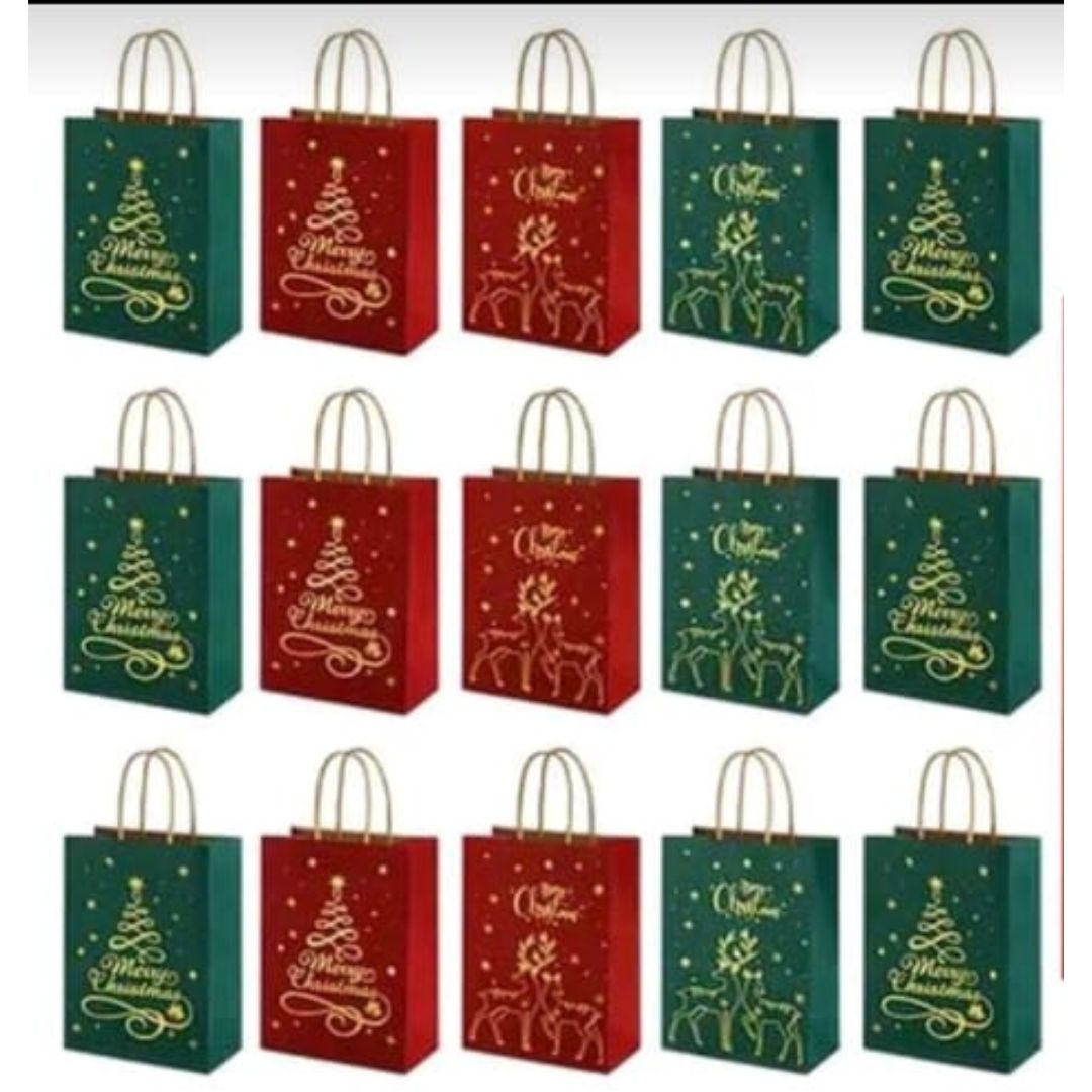 BUSTA CARTA MISTA VERDE E ROSSA