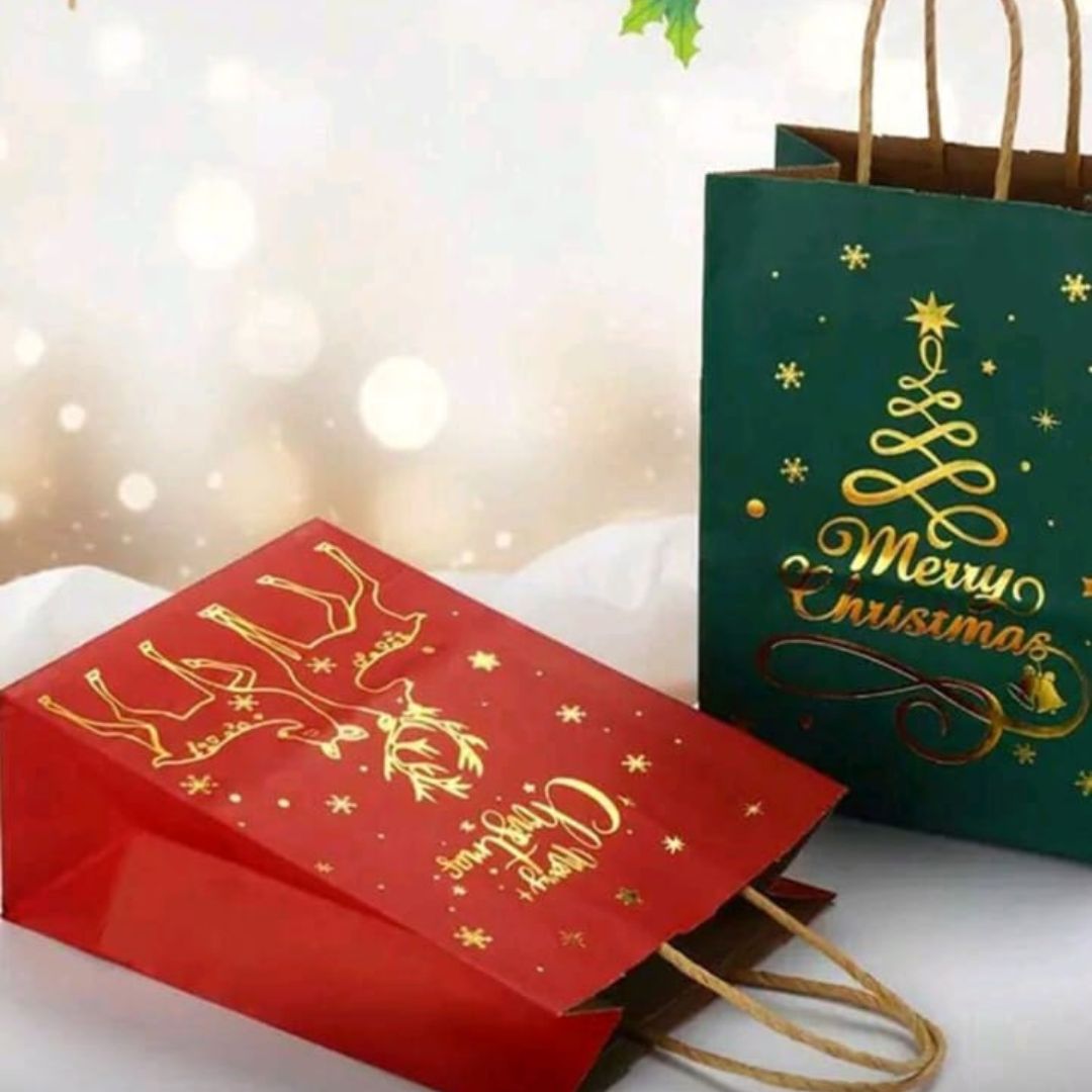 BUSTA CARTA MISTA VERDE E ROSSA