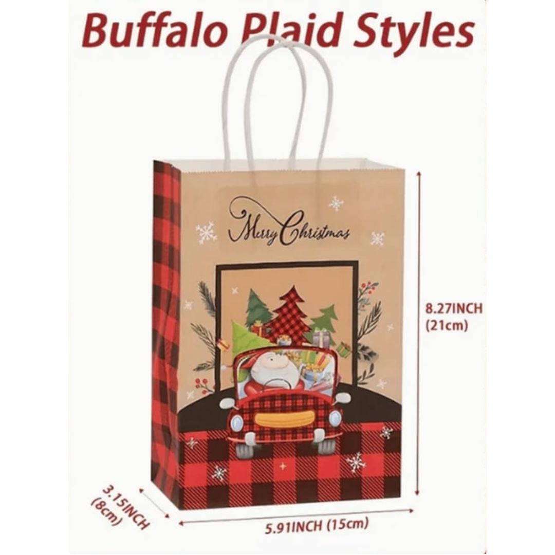 BUSTA CARTA BUFFALO STYLE NATALE