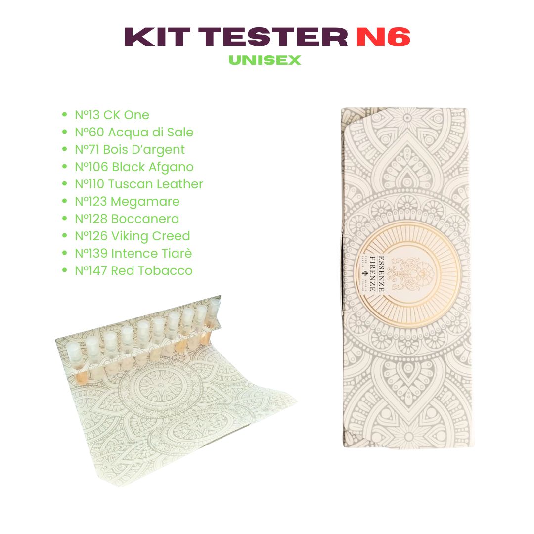 KIT TESTER N6 - UNISEX